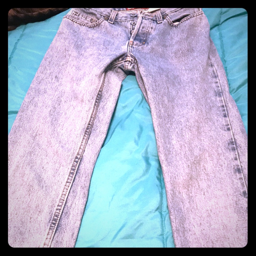 Vintage old navy button fly mom jeans